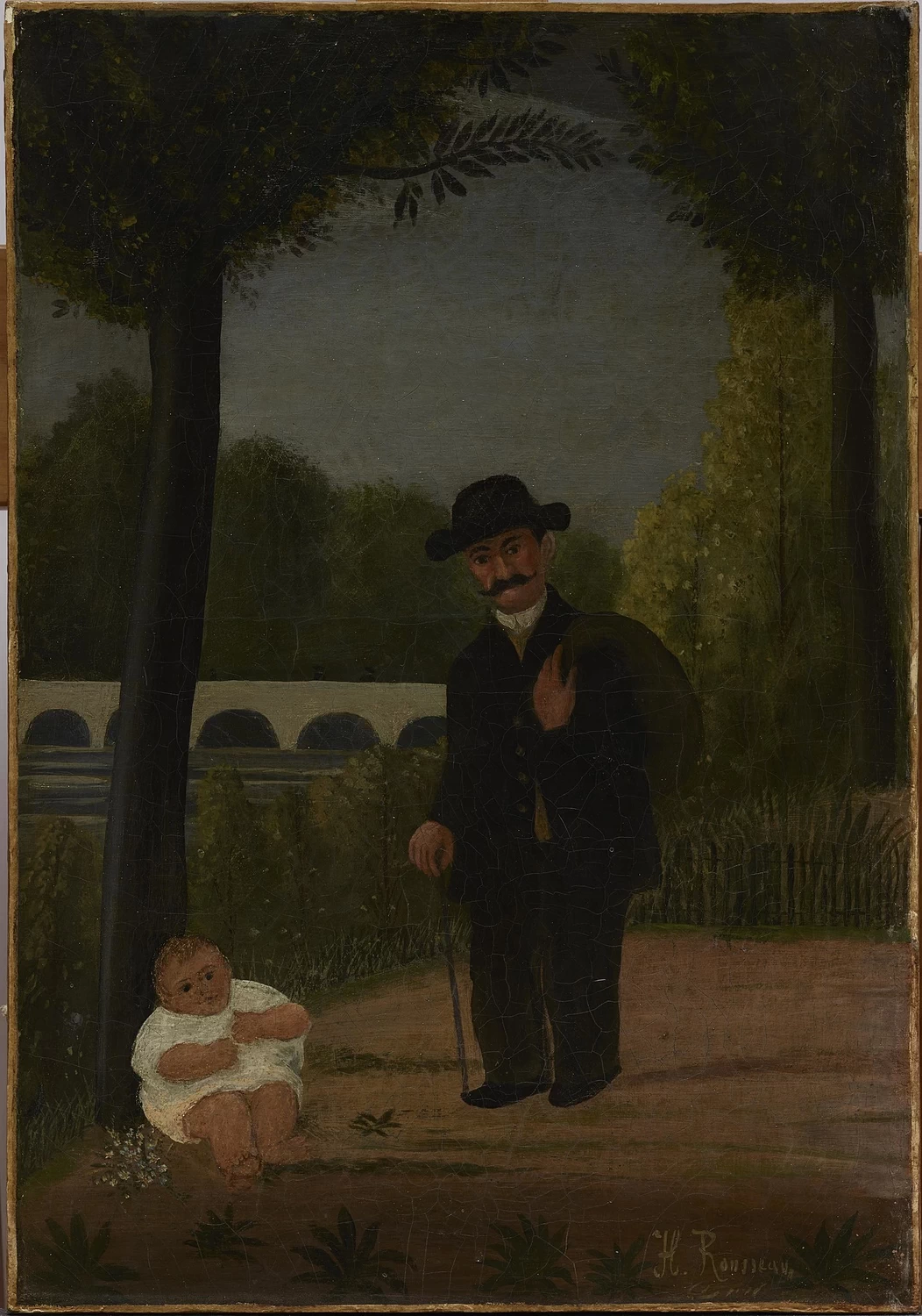 Passeggino e bambino - Dallas Museum of Art